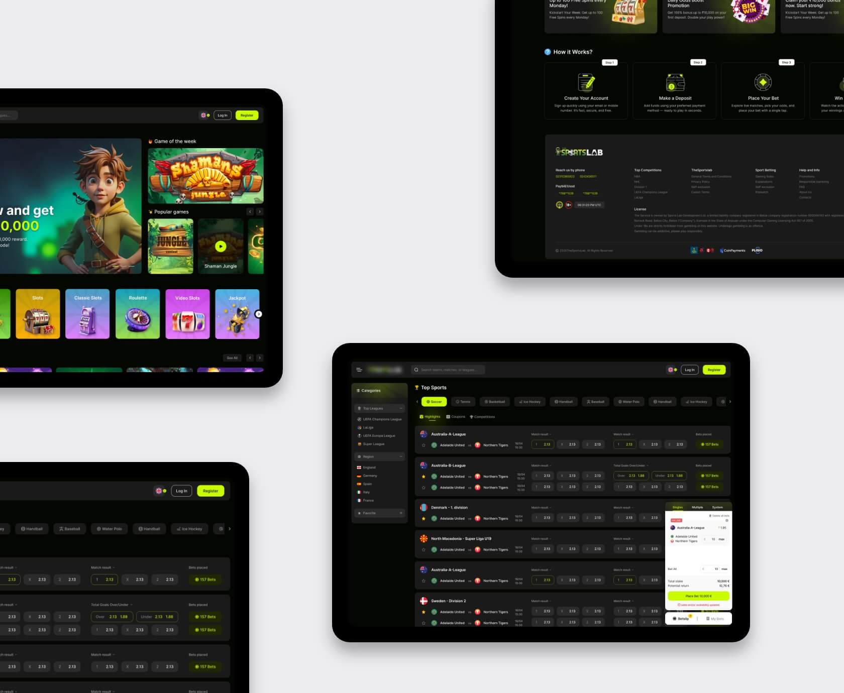 Sportsbook Platform